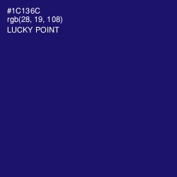 #1C136C - Lucky Point Color Image